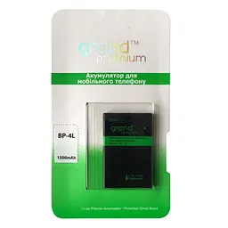Аккумулятор GRAND Premium для Nokia BP-4L