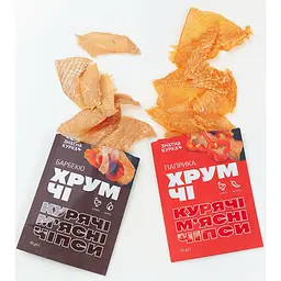 Чипси Знатна Курка ХрумЧІ з м'яса курчат-бройлерів сушені паприка 30 г - мініатюра 3