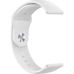 Ремінець DK CDK для Huawei Watch GT 3 46mm 22mm Silicone Sport Band (011909) (white) - мініатюра 2