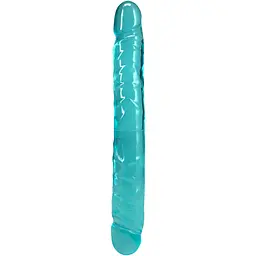 Двусторонний фаллоимитатор Doc Johnson Crystal Jellies 12 Jr. Double Dong, 30.5 см