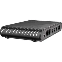 Джерело безперебійного живлення для роутерів Hoco DB63 Portable DC UPS 5/9/12V 10000 mAh чорний - мініатюра 3