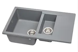 Кухонна мийка гранітна Miraggio LaPas gray 786x489x203 00208006, Сірий - мініатюра 2
