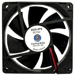Кулер до корпусу Cooling Baby 8025 4PS