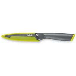 Ніж кухонний Tefal Fresh Kitchen універсальний 12 см з чохлом, нержавіюча сталь, пластик, сірий kuh0014564