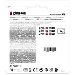 Карта пам'яті Kingston 16GB microSDHC class 10 UHS-I V30 A1 (SDCIT2/16GB) - мініатюра 4
