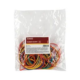 Резинки для грошей Delta by Axent assorted colors, 50г (D4620)