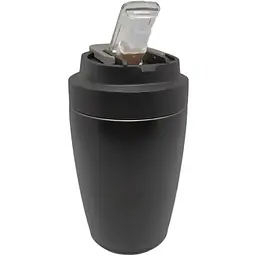 Термочашка Krauzer нержавіюча сталь 350 мл чорна (89-350 Black) - мініатюра 3