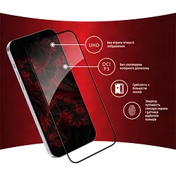 Скло захисне Intaleo Full Glue Apple iPhone 14 Pro Max (1283126542107) - мініатюра 3