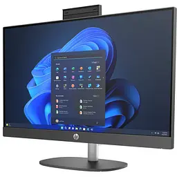 Моноблок HP 245-G10 23.8" FHD IPS AG AMD R7-7730U 16GB F512GB UMA WiFi кл+м DOS чорний - мініатюра 3