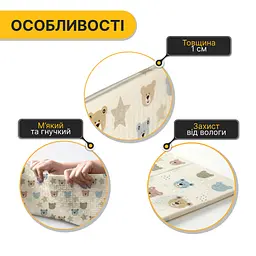 Дитячий ігровий килимок LEOBRO 150 x 200 x 1 см (LB-1025) - мініатюра 5