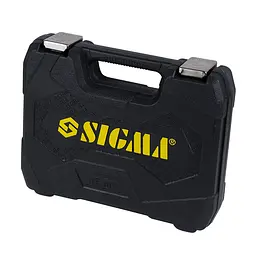 Набір насадок торцевих і біт Sigma 1/4" 46 шт CrV mid (6003511) - мініатюра 3