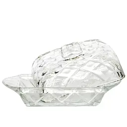 Маслянка скляна Crystal Vega 17х10.5 см в упаковці TB019A (83000019_TB019A) - мініатюра 2