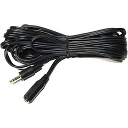 Кабель-подовжувач звуковий Cablexpert 3.5 мм F - 3.5 мм M 5 м чорний (CCA-421S-5M)