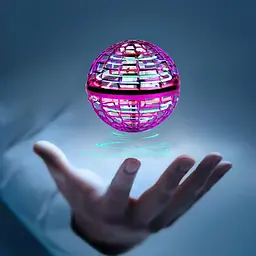 Дитяча літаюча куля, що світиться FlyNova Flying Spinner RGB - мініатюра 2