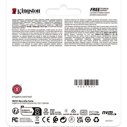SSD накопичувач Kingston NV3 2TB (SNV3SM3/2T0) [153041] - мініатюра 4