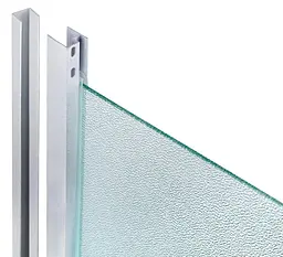 Душова кабіна Lidz Latwa Wawel SC100x80.SAT.LOW.FR, прямокутна, скло Frost 5 мм без піддону - мініатюра 2