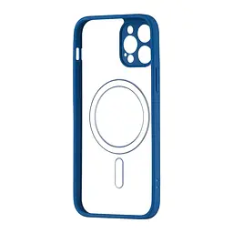 Чохол Color Edge with MagSafe (Protected Camera) iPhone 12 Pro Navy Blue - мініатюра 3