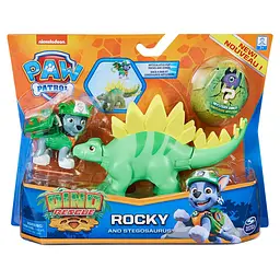 Колекційна фігурка Spin Master Paw Patrol Дино-місія Роккі з динозавром (SM17706/1660) - мініатюра 5