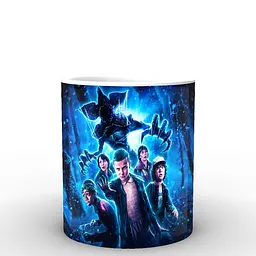 Кухоль GeekLand Stranger Things Дуже дивні справи постер ST.02.013 330 мл білий - мініатюра 3