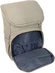 Рюкзак для мам з пелюшковими килимками Live in Style 16 л 40.5x24x19 см поліестер бежевий - мініатюра 7