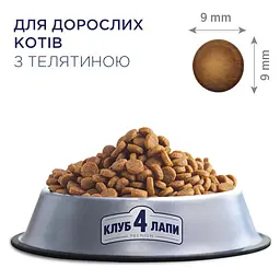 Сухий корм для котів Club 4 Paws Premium з телятиною 14 кг (B4630801) - мініатюра 4