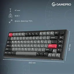 Клавіатура GamePro Asgard Yord (MK266BK) - мініатюра 11