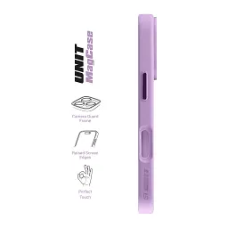 Чохол ArmorStandart Unit MagSafe для Apple iPhone 16 Pro Violet - мініатюра 3