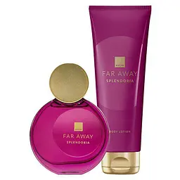 Набір парфумований жіночий Avon Far Away Splendoria (edp/50ml + b/lot/125ml) (494693316) - мініатюра 1