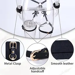 БДСМ-набір LOCKINK YEAHWOW Forced Nadu pose correction set SX2846 104350 - мініатюра 3