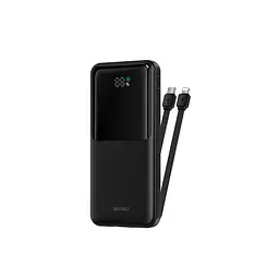 Зовнішній аккумулятор WIWU Essen power bank 22.5W 10000mAh Wi-P081 (3C) Чорний