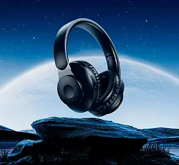 Бездротові накладні навушники HOCO W45 Enjoy BT headset Black - мініатюра 3