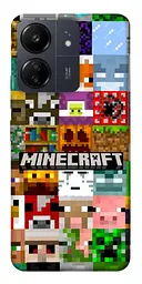 Чохол Demsky Minecraft collage для Xiaomi Redmi 13C