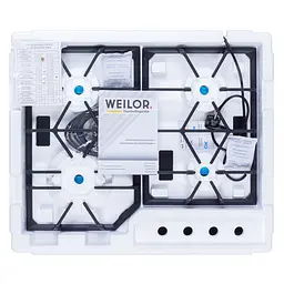 Поверхня газова на металі WEILOR GM W 604 BL - мініатюра 11