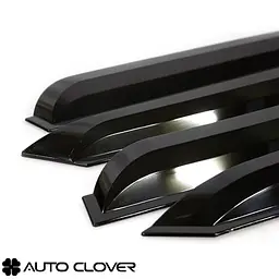 Дефлектори вікон вітровики для KIA Carens 2006-2013 4 шт (Auto Clover) - мініатюра 4