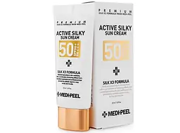 Сонцезахисний крем для обличчя Active Silky Sun Cream (SPF50+ / PA+++) Medi-Peel 50 мл