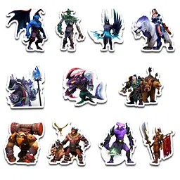 Стікерпак GeekLand Dota 2 45 штук (SP D2 01) - мініатюра 4