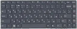 Клавіатура для ноутбука Lenovo IdeaPad (U400) Black, (No Frame), RU