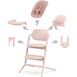 Стілець для годування Cybex Lemo 4 в 1 Pearl Pink (521003191) - мініатюра 6