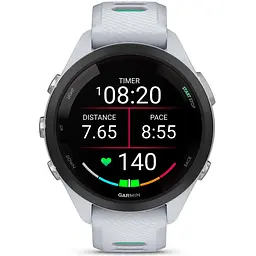 Смарт-годинник Garmin Forerunner 265S Black Bezel with Whitestone Case and Whitestone/Neo Tropic Silicone Band (010-02810-54) - мініатюра 2