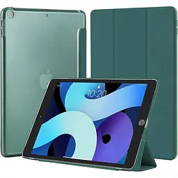 Чохол-книжка BeCover Tri Fold Hard для Apple iPad 10.2 2019/2020/2021 Dark Green (709656) - мініатюра 2