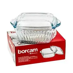 Каструля жароміцна Pasabahce Borcam PS-59039 25х22х6 см 1 л