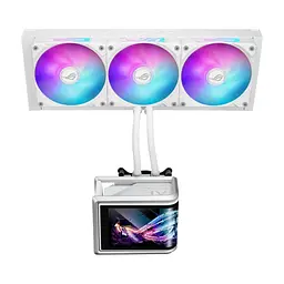 Система рідинного охолодження ASUS ROG Ryuo IV SLC 360 ARGB White (90RC0152-B0EAY0) - мініатюра 4