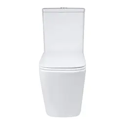 Унітаз підлоговий Qtap Tern Ultra Quiet безобідковий з сидінням Soft-Close QT17222175AUQ1W White, Білий - мініатюра 3