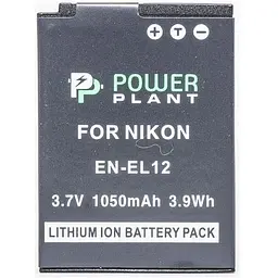 Акумулятор PowerPlant EN-EL12 для Nikon (DV00DV1242) [95236]