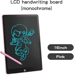 Планшет графічний Psheko Writing Tablet 16" Pink (050643) - мініатюра 2