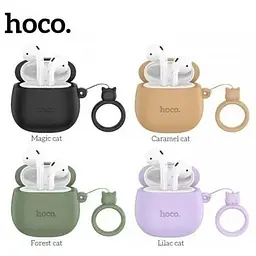 Бездротові навушники Hoco EW45 Lilac Cat лілові 6931474789228 - мініатюра 3