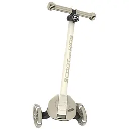 Самокат Scoot and Ride Highwaykick-3s колеса світяться 3+ років світло-сірий (SR-00937) - мініатюра 3