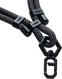 Ремінець через плече UAG для смартфона Civilian(10мм), Graphite/Black teh0019381 - мініатюра 6