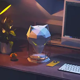 Зволожувач повітря портативний WOLF Air Humidifier, аромадифузор електричний з резервуаром для ефірної олії, ультразвуковий, 650 мл - мініатюра 3