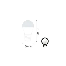 Cвітлодіодна лампа Horoz Electric HOROSCOPE-9 9W E27 RGB+2700K-6500K - мініатюра 2